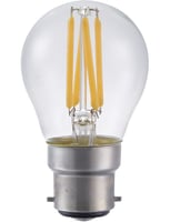 Masterlight - LED Ba22d Fila Ball G45x75 230V 320Lm 4W 927 AC Clear Dim SLF024020307