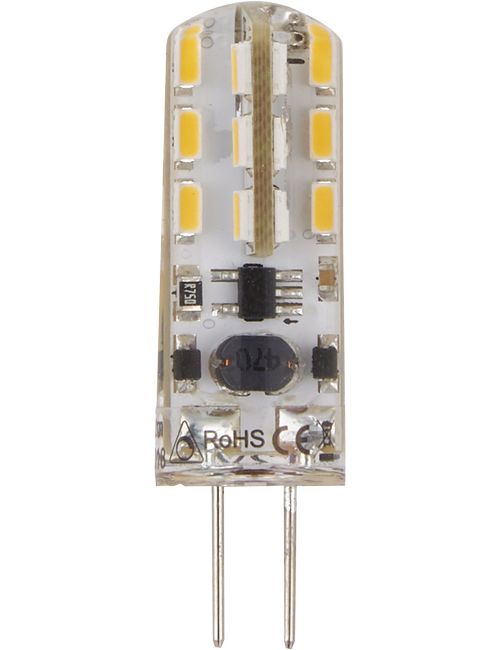 Masterlight - LED G4 T11x35 12V 100Lm 1.5W 827 AC/DC Clear Dim Silicon SL022451327