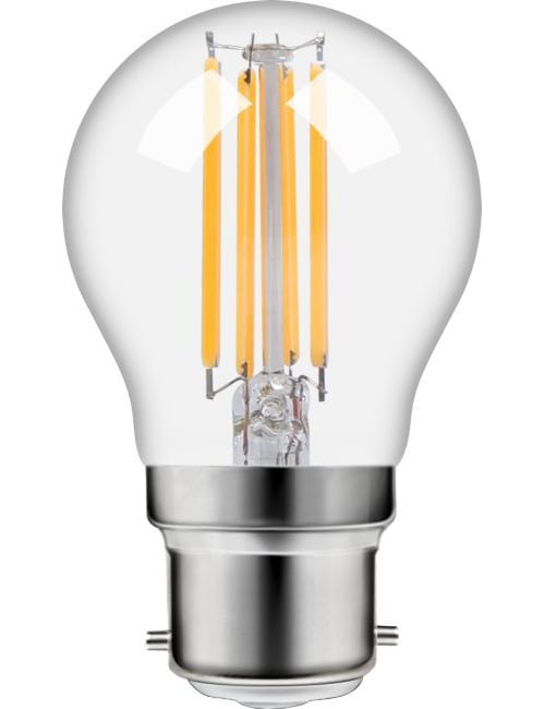 LED Ba22d Fila Ball G45x75 230V 320Lm 4W 925 AC Clear Dim