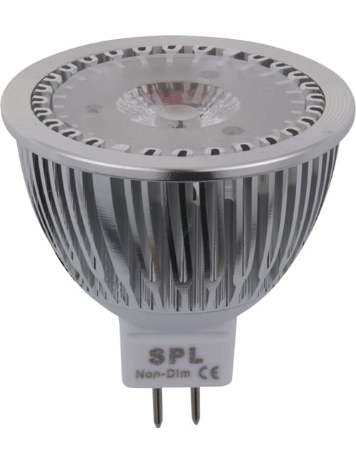Masterlight - LED GU5.3 MR16 PMMC 50x50 24-30V 270Lm 45° 4W 827 DC EMC Non S023300270-1