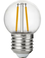 LED E27 Fila Ball G45x68 230V 130Lm 1.5W 827 Polycarbonate C