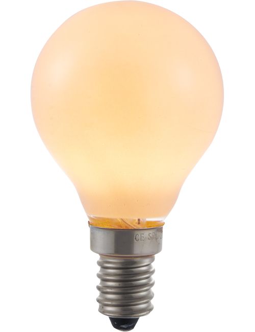Masterlight - LED E14 Fila Ball G45x78 230V 250Lm 4.5W 819 AC Flame Dim SL147245019