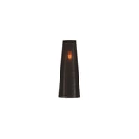 FENDA 15cm lampenkap conisch zwart/koper