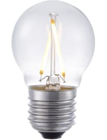 Masterlight - LED E27 Fila Ball G45x75 230V 140Lm 2W 822 AC Clear Non-Dim SL277215922