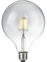 LED E27 Fila DTW Globe G125x180 230V 660Lm 6W 820-845 AC Cle