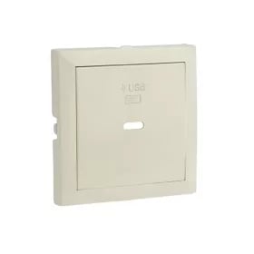 Usb-opladerplaat type c enkel creme