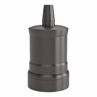 Calex lampholder E27 aluminium model peak M-035 matt pearl black,  max.250V-60W