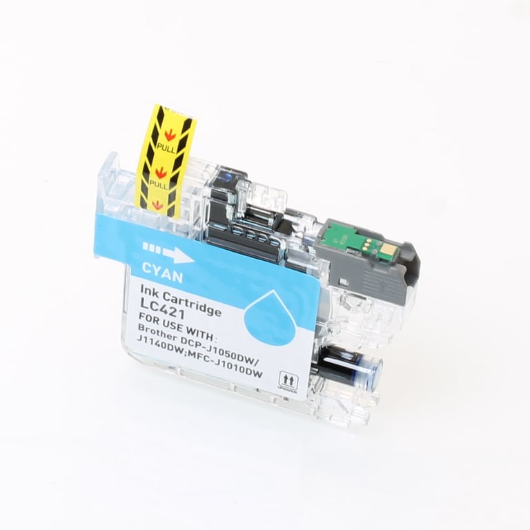 Brother LC-421 C inktcartridge cyaan standaard capaciteit huismerk