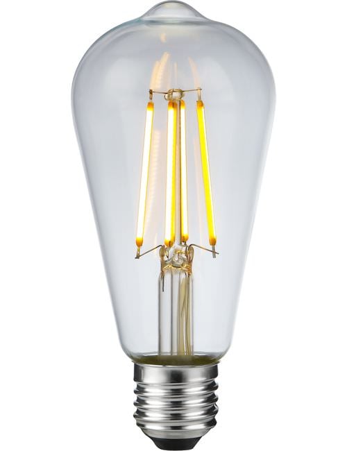 LED E27 Fila Rustika ST64x140 230V 650Lm 8W 925 AC Clear Dim
