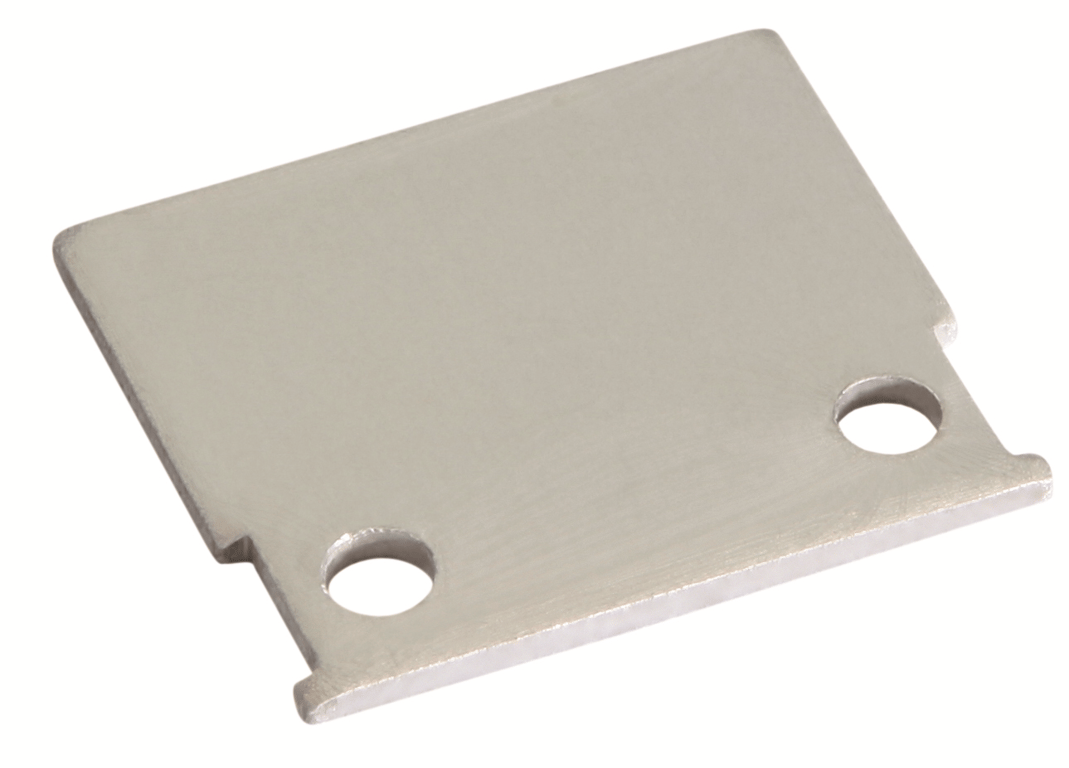 ALUMINIUM END CAP ROUND M-LINE STANDARD