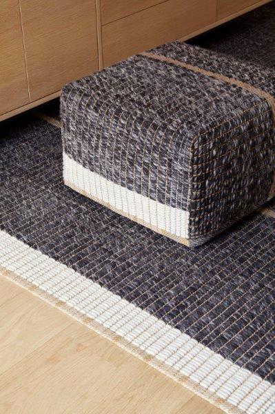 Gan Rugs Reversible black