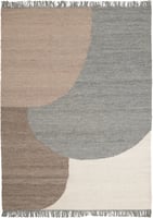 Hip grafisch vloerkleed Eef Grey