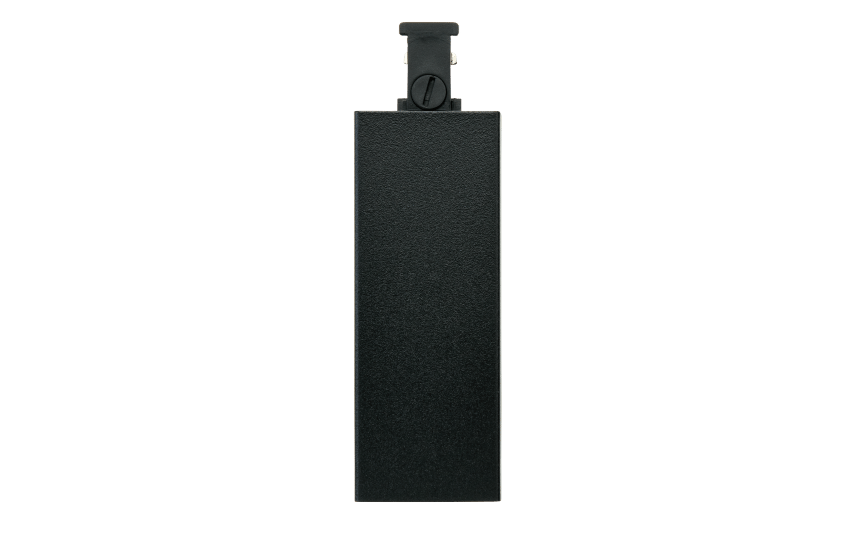 ZIP 230V eindst. + voeding zwart