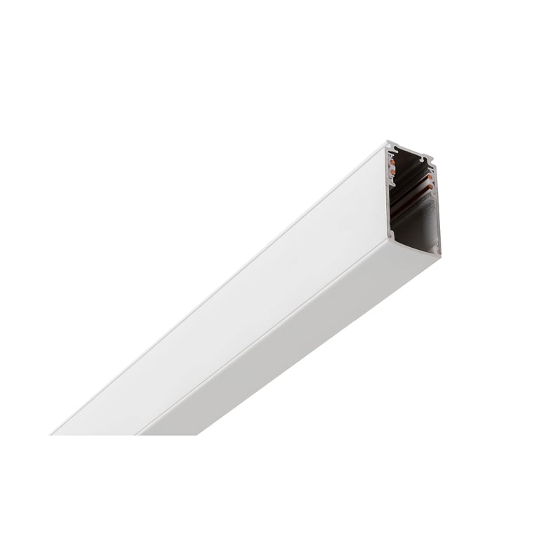 48V TRACK railafdekking, 26mm, voor opbouwrail diep en inbouwrail, 2 m
