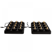 LLYSS | Laadstation voor 12 LED Theelichtjes