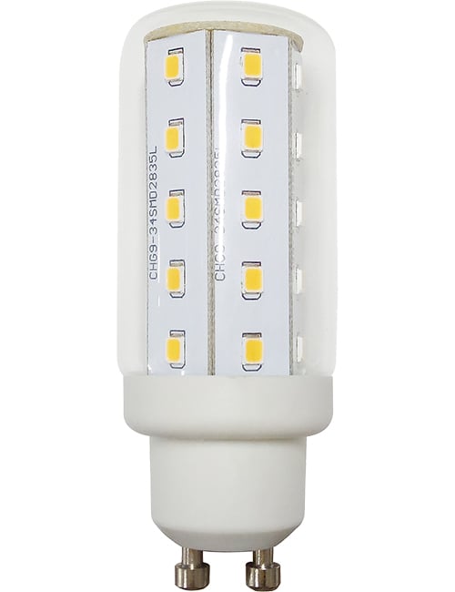 LED GU10 Glass 30x80 230V 440Lm 4W 827 AC Non-Dim