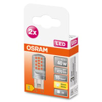 LED PIN G9 40 3.8 W/2700K G9 (CS à 2 PCE)
