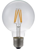 Masterlight - LED E27 Fila Globe G80x120 230V 320Lm 4W 925 AC Clear Dim SLF023810302