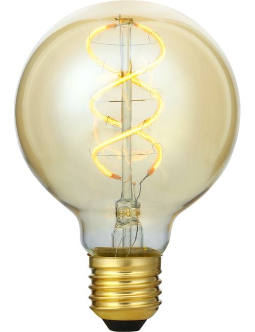 LED E27 Fila Flex DH Globe G80x120 230V 460Lm 5W 822 AC Gold