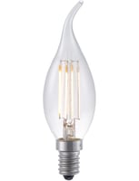 Masterlight - LED E14 Fila Tip Candle C35x120 230V 270Lm 4W 821 AC Clear D SL149324021