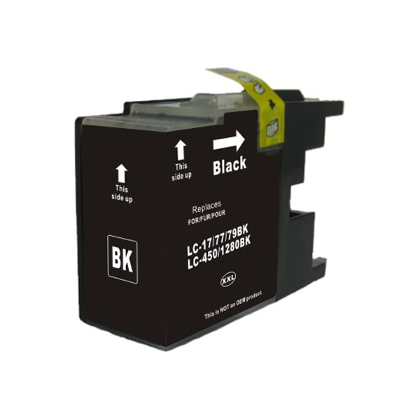 Brother LC-1280XL BK inktcartridge zwart hoge capaciteit huismerk