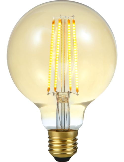 LED E27 Fila Globe G95x135 230V 500Lm 5.5W 920 AC Gold Dim