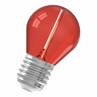 Calex LED G45 220-240V 0.5-1W Rood E27