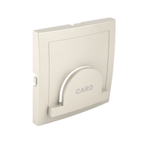 Efapel Centrumplaat Voor Kaartsysteem Tbv Tijdklokschakelaar Parel