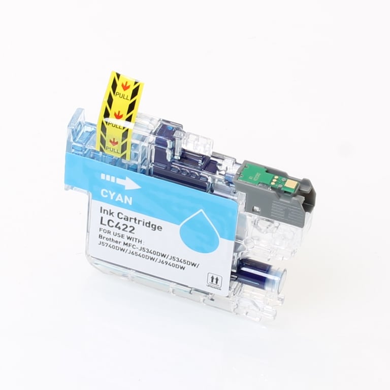Brother LC-422 C inktcartridge cyaan standaard capaciteit huismerk