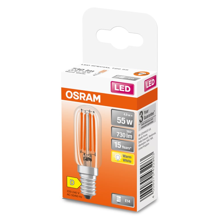 LED SPECIAL T26 55 6.5 W/2700K E14 (CS à 1 PCE)