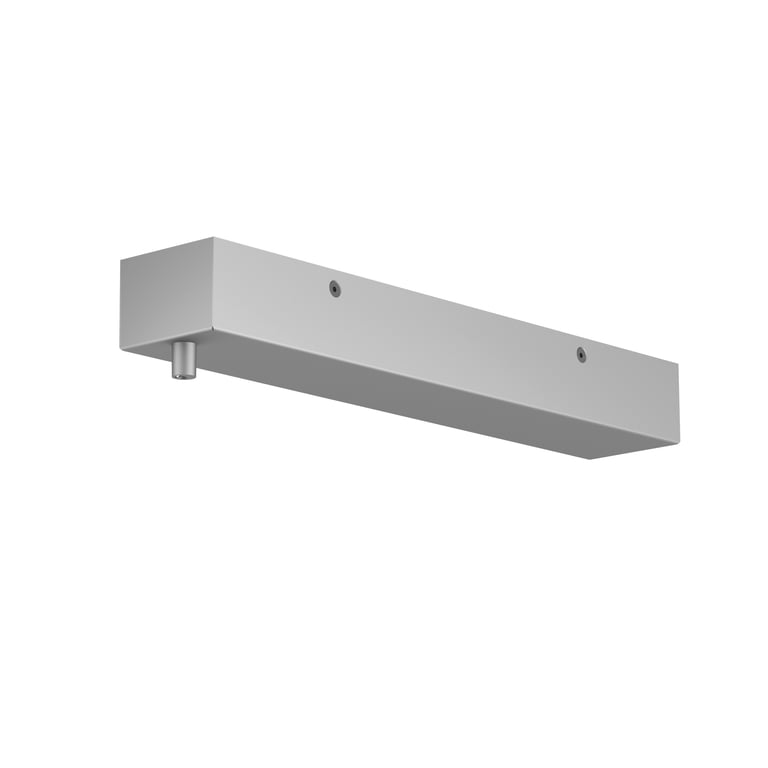 H-PROFIL rozet zilver