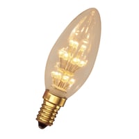 Calex Pearl LED Candle lamp 220-240V 1,0W E14 B35, 20-leds 2100K, energy label A++