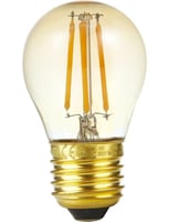 LED E27 Fila Ball G45x75 230V 250Lm 4W 922 AC Gold Dim