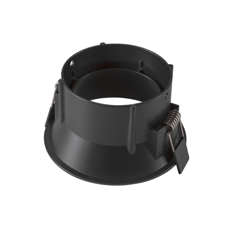 NEW TRIA® 95, plafondinbouwring, verdiept, D: 10.3 H: 5.5 cm, IP20, zw