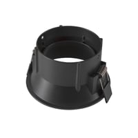 NEW TRIA® 95, plafondinbouwring, verdiept, D: 10.3 H: 5.5 cm, IP20, zw