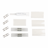 Lichtslang 13mm | 2 splice connectors met lijm | retail