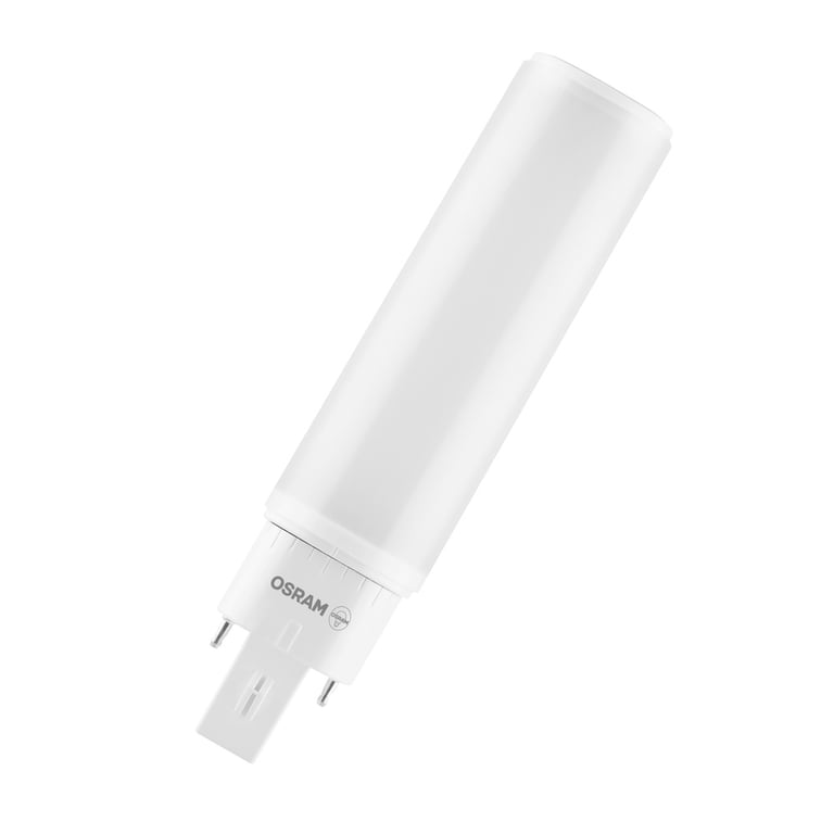 OSRAM DULUX® D/E LED HF & AC MAINS 6 W/3000K 100 mm (CS à 1 PCE)