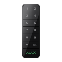 AJAX - KeyPad Outdoor - Zwart