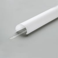 LUMIKO P-AFD9-O-2M - Profiel afdekking D9 voor Prof 30, rond 2 meter o