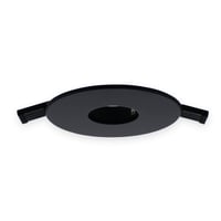 Verona inbouwarmatuur, Zwart, rond, 1voudig, 120mm