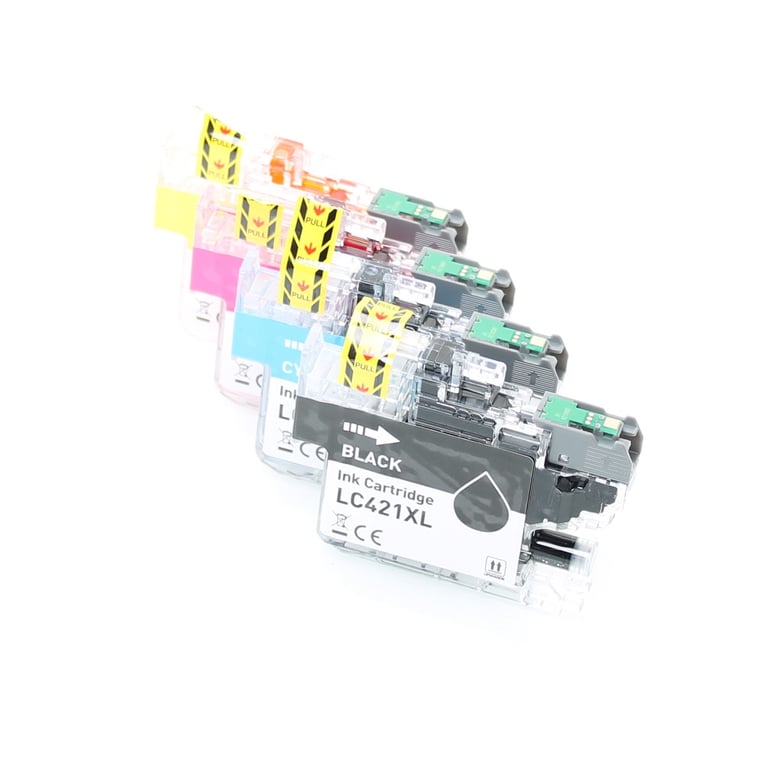 Brother LC-421XL multipack huismerk - 4 kleurenbundel hoge capaciteit huismerk