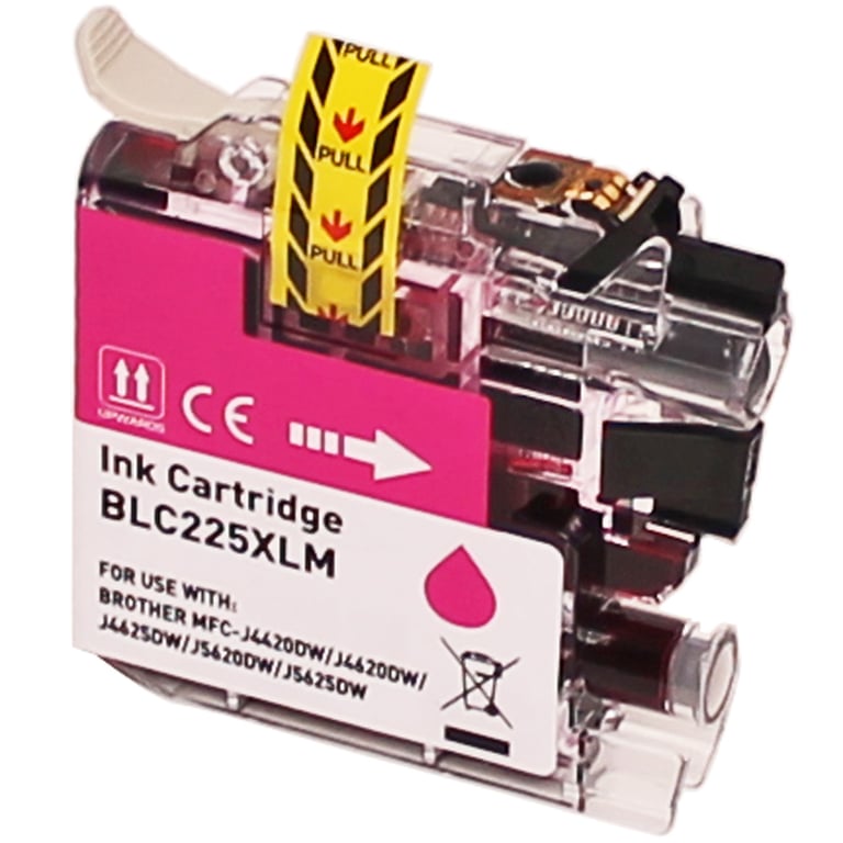 Brother LC-225XL M inktcartridge magenta hoge capaciteit huismerk