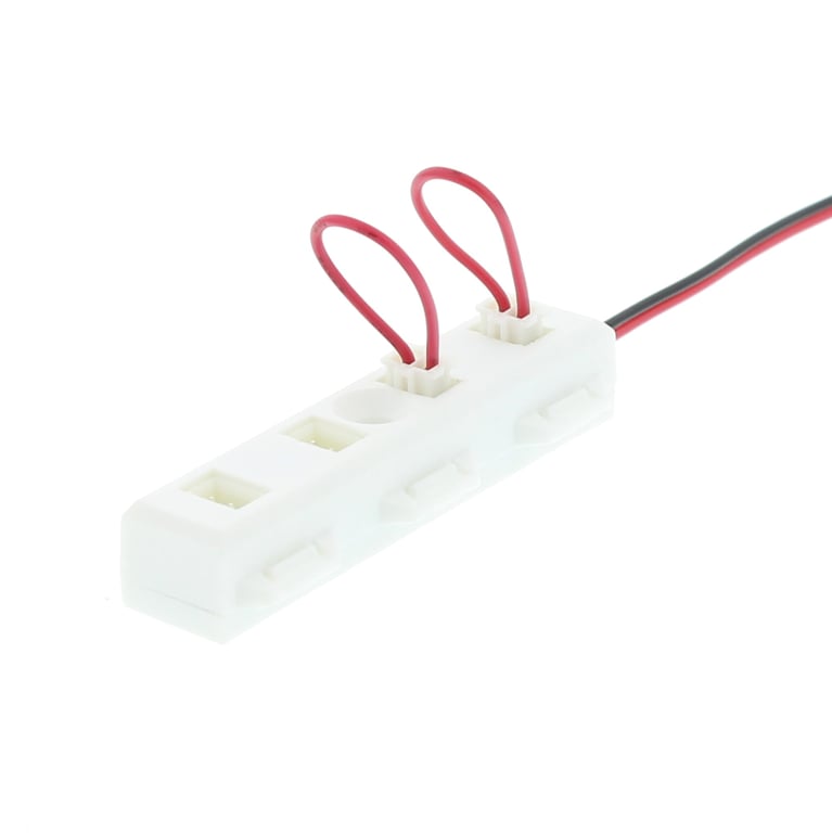 KLEMKO CONKAB-2M 4 polige connectorkabel inclusief 2 jumpers. 2 m