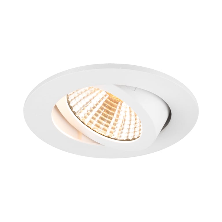 NEW TRIA® 68, plafondinbouwring, D: 8.2 H: 2.6 cm, IP20, wit