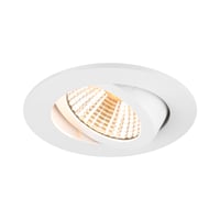 NEW TRIA® 68, plafondinbouwring, D: 8.2 H: 2.6 cm, IP20, wit
