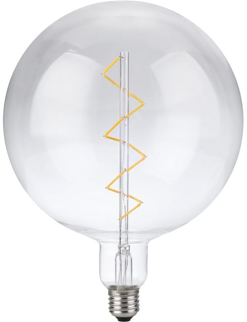 LED E27 Fila XXL Globe Spiral G200x262 230V 580Lm 6W 925 AC