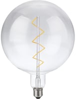 LED E27 Fila XXL Globe Spiral G200x262 230V 580Lm 6W 925 AC