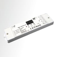 RGBW controller 12-36Vdc, 4 kanalen, 5A per kanaal, 240W-480W