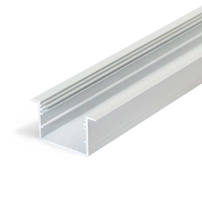Profiel 30, type 30-07 inbouw, Wit, 1 meter