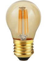 LED E27 Fila Ball G45x75 230V 260Lm 4W 922 AC Gold Dim